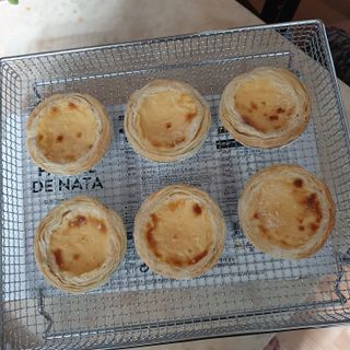디앙뜨 포르투갈 에그타르트 오리지널 맛+패션후르츠+초콜릿타르트 맛 중 택1 — 5점을 준 리뷰어가 2021년 8월 올린 사용 사진