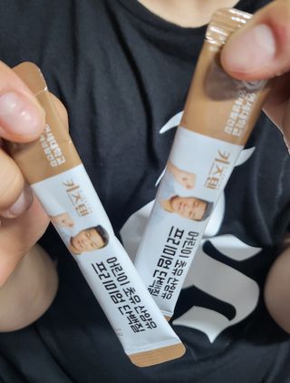 연세생활건강 키즈텐 산양유 단백질 1BOX (30포) — 5점을 준 리뷰어가 2022년 6월 올린 사용 사진