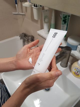 지지지 클린 퍼펙트 클렌징폼 120g — 5점을 준 리뷰어가 2022년 3월 올린 사용 사진