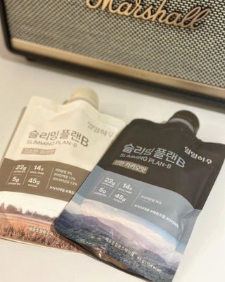 일일하우 슬리밍 플랜B 고소한 귀리맛, 진한 카카오맛 (체중조절식) — 4.5점을 준 리뷰어가 2023년 7월 올린 사용 사진