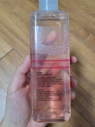 [바디셀런스] 속보습+사용감+향 모두 잡은 / 세라드린 속보습 핑크토너 300ml — 5점을 준 리뷰어가 2022년 2월 올린 사용 사진