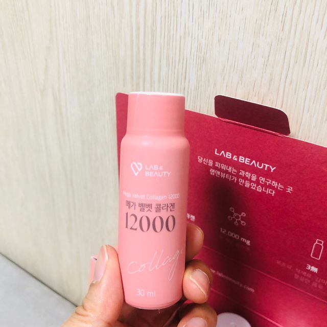 메가 벨벳 콜라겐 12000 리뷰 사진