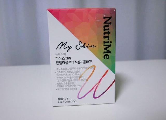 뉴트리미 마이스킨W 센텔라글루타치온C콜라겐 28포 리뷰 사진