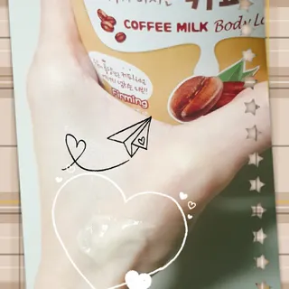 [과일나라] 피부가 마시는 커피우유 바디클렌저&바디로션 — 5점을 준 리뷰어가 2022년 3월 올린 사용 사진