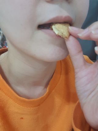 피넛칩쿠키M 10 케이스 — 5점을 준 리뷰어가 2022년 11월 올린 사용 사진