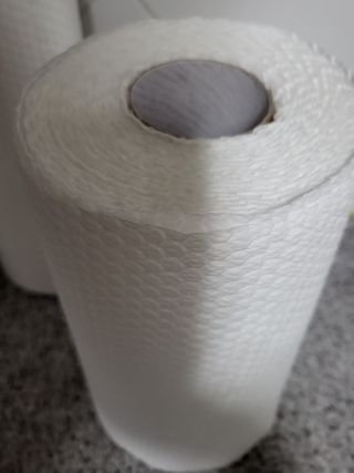 부직포나라 중금속유해물질ZERO 뜯어쓰는 주방 일회용수세미 60매 2매 — 5점을 준 리뷰어가 2022년 11월 올린 사용 사진