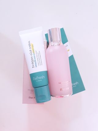 리엔케이 핑크 볼륨 래디언스 컬러크림 에디션 — 5점을 준 리뷰어가 2022년 11월 올린 사용 사진