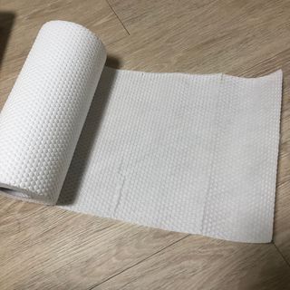 부직포나라 중금속유해물질ZERO 뜯어쓰는 주방 일회용수세미 60매 2매 — 3.5점을 준 리뷰어가 2022년 9월 올린 사용 사진