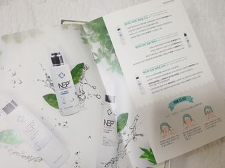 SOONWITH 순위드 NEP+ 스킨케어 3종 세트 — 리뷰어가 2021년 3월 올린 사용 사진