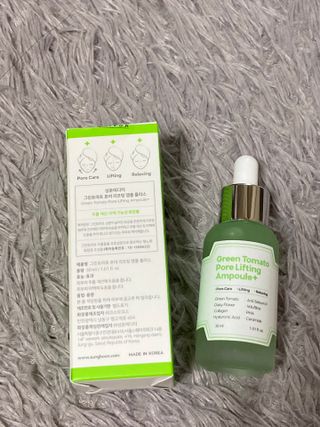성분에디터 그린토마토 포어 리프팅 앰플 플러스 — 4점을 준 리뷰어가 2021년 7월 올린 사용 사진