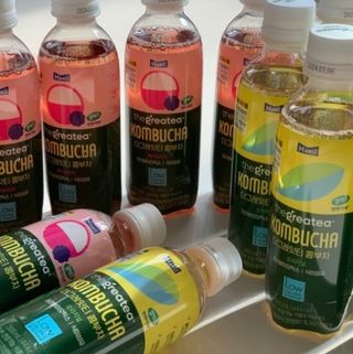 더그레잇티 콤부차 [매일유업] 더그레잇티 44kcal 콤부차 300ml *12개입 (오리지널 6개+베리리치 6개) — 5점을 준 리뷰어가 2023년 9월 올린 사용 사진