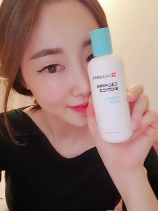 리더스코스메틱 리더스 카밍 바이오틱스 에센스 워터 — 5점을 준 리뷰어가 2021년 2월 올린 사용 사진