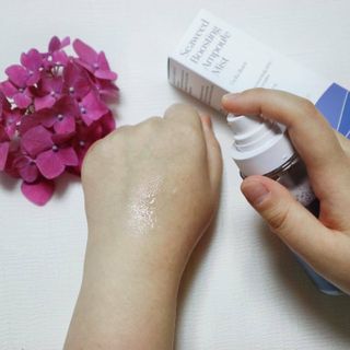 [델라본] 해초 부스팅 앰플 미스트 — 5점을 준 리뷰어가 2021년 6월 올린 사용 사진