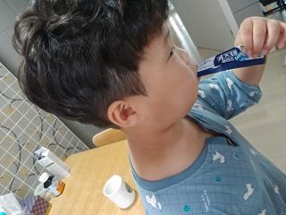 키즈텐플러스 연세 키즈텐 플러스 1개월 — 5점을 준 리뷰어가 2021년 4월 올린 사용 사진