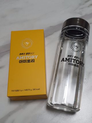 주식회사 씨크릿비에프랩 마시는 아미노산 아미토리 열대과일맛 14포 [1포, 5g / 보틀증정] — 5점을 준 리뷰어가 2023년 1월 올린 사용 사진