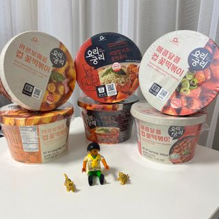 프리 [요리궁리] 타입 B (매콤,치즈,매콤까르보) 꽃떡볶이 6개입 세트 — 5점을 준 리뷰어가 2025년 2월 올린 사용 사진