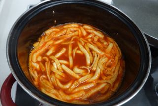 [푸딩팩토리] 요즘누들떡볶이540g + 매콤누들떡볶이 470g — 5점을 준 리뷰어가 2022년 9월 올린 사용 사진