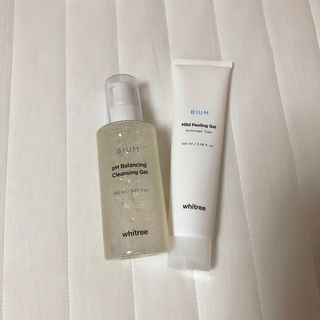 화이트리 비움 약산성 클렌징젤 ,마일드 필링젤 세트 — 5점을 준 리뷰어가 2021년 2월 올린 사용 사진