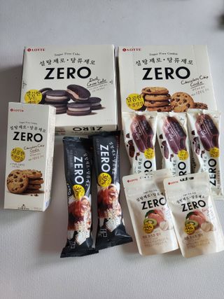 ZERO (초콜릿 칩 쿠키, 카카오 케이크, 후르츠 젤리, 아이스 콜라, 아이스 초코바) — 4.5점을 준 리뷰어가 2022년 6월 올린 사용 사진