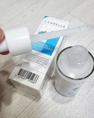 랑벨 수퍼내츄럴 수분잠금 앰플 50ml — 5점을 준 리뷰어가 2023년 1월 올린 사용 사진