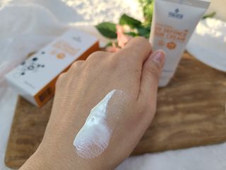 [트리티스] UV 디펜스 선크림 PA+++ / SPF50+  60ml — 5점을 준 리뷰어가 2021년 1월 올린 사용 사진
