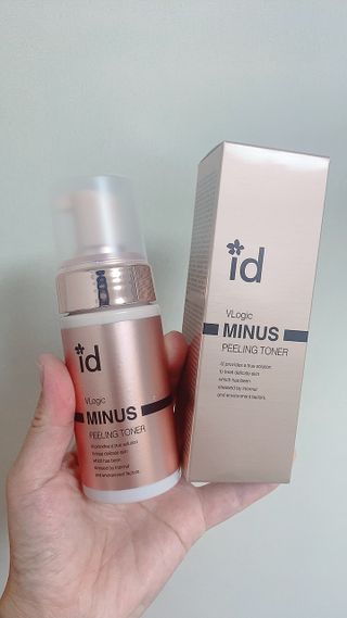 아이디플라코스메틱 아이디 브이로직 마이너스 필링 토너 110ml — 3.5점을 준 리뷰어가 2022년 5월 올린 사용 사진