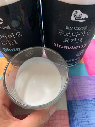 숲골 임실치즈마을 프로바이오 요거트 900ml — 5점을 준 리뷰어가 2021년 8월 올린 사용 사진