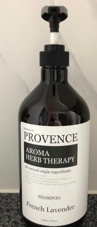 프로방스 프렌치 라벤더 샴푸 1,000ml — 4점을 준 리뷰어가 2021년 5월 올린 사용 사진