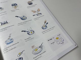 웅진컴퍼스 EEA 일상영어회화 EEA 낭독편 — 5점을 준 리뷰어가 2023년 2월 올린 사용 사진