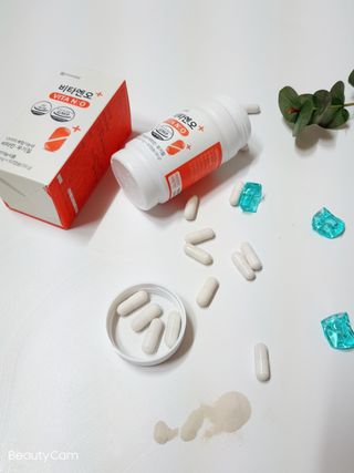 프리마인 성큼다가온 봄, 이너뷰티를 챙겨야 피부도 화사하게, 컨디션도 활기차게. 흡수율을 높인 고효율 비타민. — 5점을 준 리뷰어가 2022년 3월 올린 사용 사진