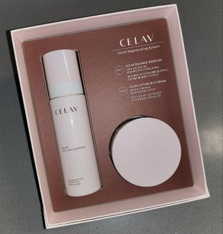 프리마인 바르기만 하면 철벽 스킨케어+24시간 마스크팩 효과. 셀라브 리제너레이팅 시스템 부스터+크림 세트 — 5점을 준 리뷰어가 2023년 4월 올린 사용 사진