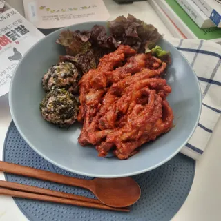[닭집아들] 직화마라국물닭발 & 직화통뼈닭발 — 5점을 준 리뷰어가 2024년 3월 올린 사용 사진