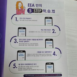 웅진컴퍼스 EEA 일상영어회화 EEA 낭독편 — 5점을 준 리뷰어가 2023년 2월 올린 사용 사진