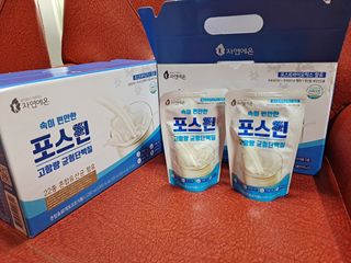 자연에온 마시는 프로틴 고함량 균형단백질 음료 포스틴 125ml 10개입 1BOX — 5점을 준 리뷰어가 2021년 4월 올린 사용 사진