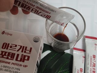 자연에온 고함량 아르기닌 포텐 UP 5555mg 20g x 15포 — 4점을 준 리뷰어가 2021년 9월 올린 사용 사진