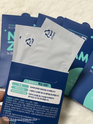 [풀리다 노잠패치] / 잠깨는 패치(졸음방지+눈가케어) 1팩(5회분) /공부할때, 운전할때, 골프, 눈 피로할때 — 5점을 준 리뷰어가 2022년 12월 올린 사용 사진