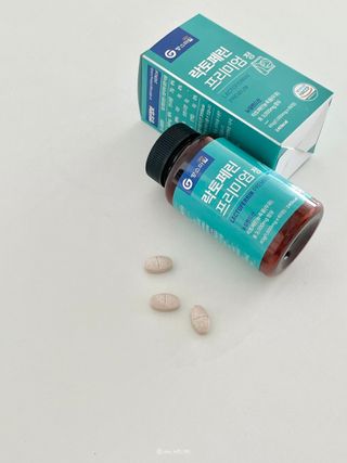짱스마일 락토페린 프리미엄 정 1000ml x 60정 — 5점을 준 리뷰어가 2023년 1월 올린 사용 사진