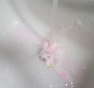 버블데이 배쓰밤 거품입욕제 버블바 6종 — 5점을 준 리뷰어가 2021년 9월 올린 사용 사진