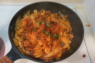 (주)마니커 마니커 춘천식 닭갈비 [냉동 500g] — 5점을 준 리뷰어가 2022년 11월 올린 사용 사진