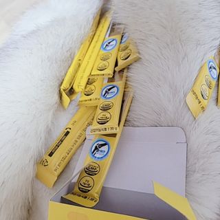서울에프엔비 면역보감 뼈엔 칼비타 젤리 아연·칼슘·비타민D 20g X 15포 — 4점을 준 리뷰어가 2021년 11월 올린 사용 사진