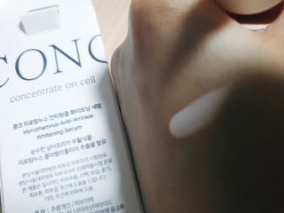 CONC 콩크 미로탐누스 안티링클 화이트닝 세럼 — 4.5점을 준 리뷰어가 2021년 1월 올린 사용 사진