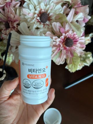프리마인 성큼다가온 봄, 이너뷰티를 챙겨야 피부도 화사하게, 컨디션도 활기차게. 흡수율을 높인 고효율 비타민. — 5점을 준 리뷰어가 2022년 7월 올린 사용 사진