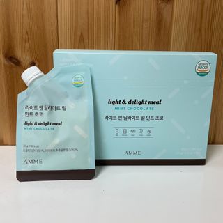 아므_이너뷰티 라이트 앤 딜라이트 밀 민트 초코 — 5점을 준 리뷰어가 2021년 7월 올린 사용 사진