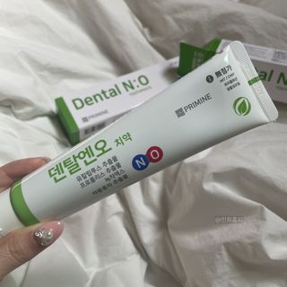 프리마인 유해균 뿐만 아니라 유익균까지 씻어내는 치약은 그만, 건강한 구강환경을 만드는 덴탈엔오 — 4.5점을 준 리뷰어가 2023년 3월 올린 사용 사진