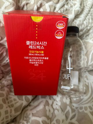 클린24시간 레드박스 1BOX(5포) + 전용보틀(500ml) — 5점을 준 리뷰어가 2024년 3월 올린 사용 사진