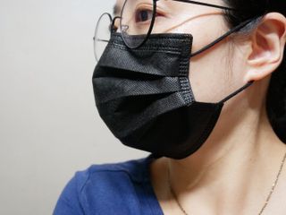 에어에이드 컬러 덴탈 마스크 — 5점을 준 리뷰어가 2021년 8월 올린 사용 사진