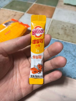 광동생활건강 [광동] 비타 500 데일리 스틱 VB, VC를 함유한 멀티비타민 30포+30포 — 5점을 준 리뷰어가 2022년 8월 올린 사용 사진