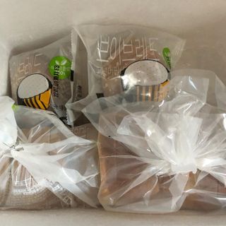 롯데제과 Vbread 포카치아식빵1개 + 미니식빵 1개 + 머핀 2개 세트 — 4.5점을 준 리뷰어가 2021년 9월 올린 사용 사진