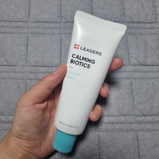 리더스코스메틱 리더스 카밍 바이오틱스 크림 마스크 — 5점을 준 리뷰어가 2021년 5월 올린 사용 사진