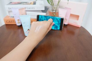 파시 고보습 핸드크림 40ml 5종 기프트 세트 — 5점을 준 리뷰어가 2022년 8월 올린 사용 사진